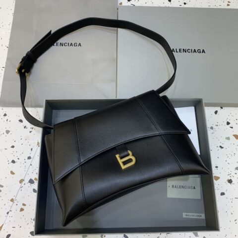 Balenciaga巴黎世家超大号Hourglass沙漏包