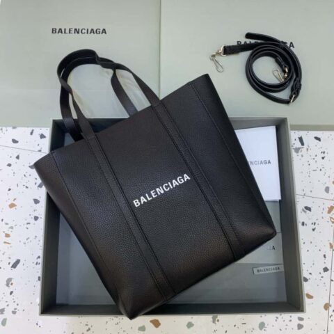 Balenciaga巴黎世家进口小牛皮托特购物袋