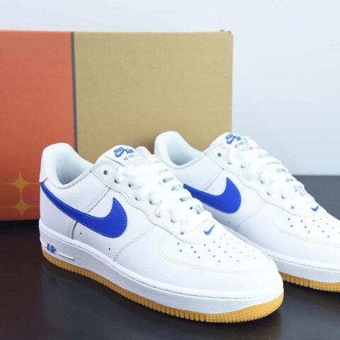 Air Force 1 '07 Low 空军一号 白蓝生胶 货号：DJ3911-101