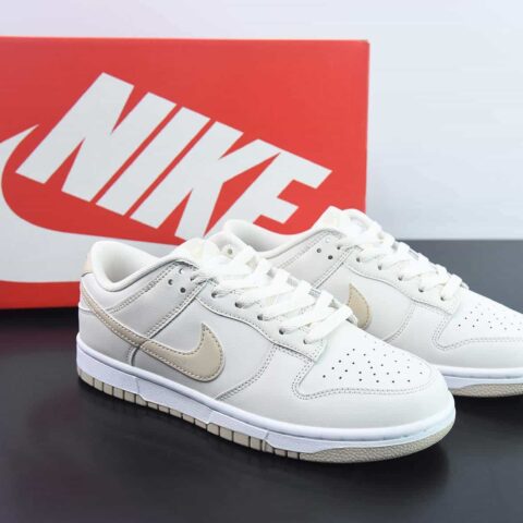 Nike SB Dunk Low "Sanddrift" 白金低帮运动鞋 货号：DV0831 003