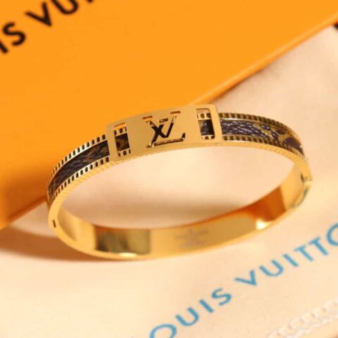 Louis Vuitton 路易威登中古款老花手镯手环