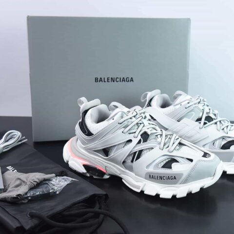 巴黎世家/Balenciaga 巴黎世家3.0低帮老爹鞋 3.0带灯白黑灰