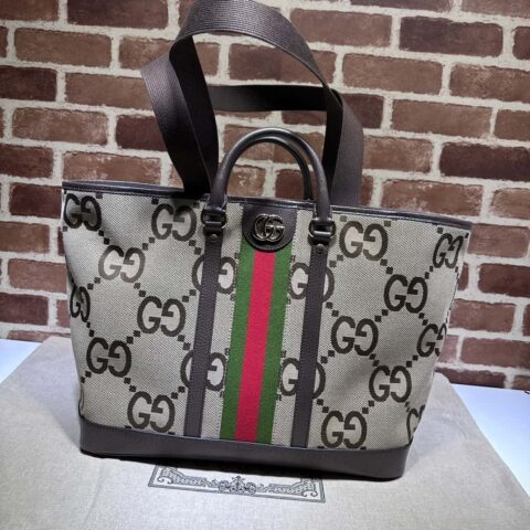 GUCCI古驰超级双G中号托特包756660