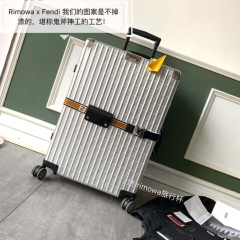 Fend i x rimowa 联名全铝镁合金拉杆箱66637