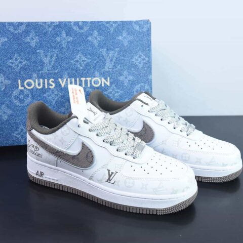 NIke Air Force 1 '07 Low “LV联名暗夜精灵--深灰牛仔”空军一号 低帮 货号：CV0670-300