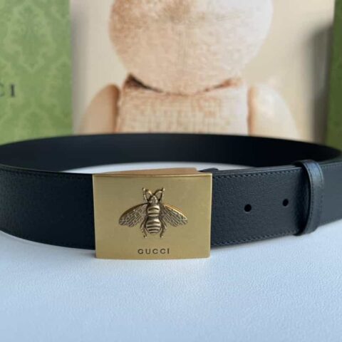 Gucci古驰   2023新款男士皮带4cm