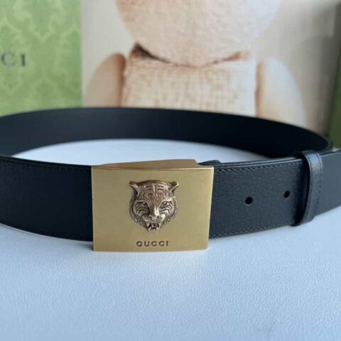 Gucci古驰   2023新款男士皮带4cm