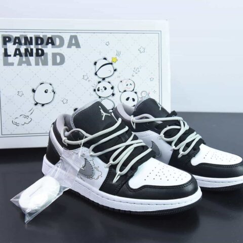 Air Jordan 1 Low 乔1绑带低帮运动板鞋 货号：553560-040