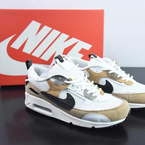 NK Air Max 90 Futura 解构版低帮复古百搭气垫休闲运动慢跑鞋 货号：DM9922 002