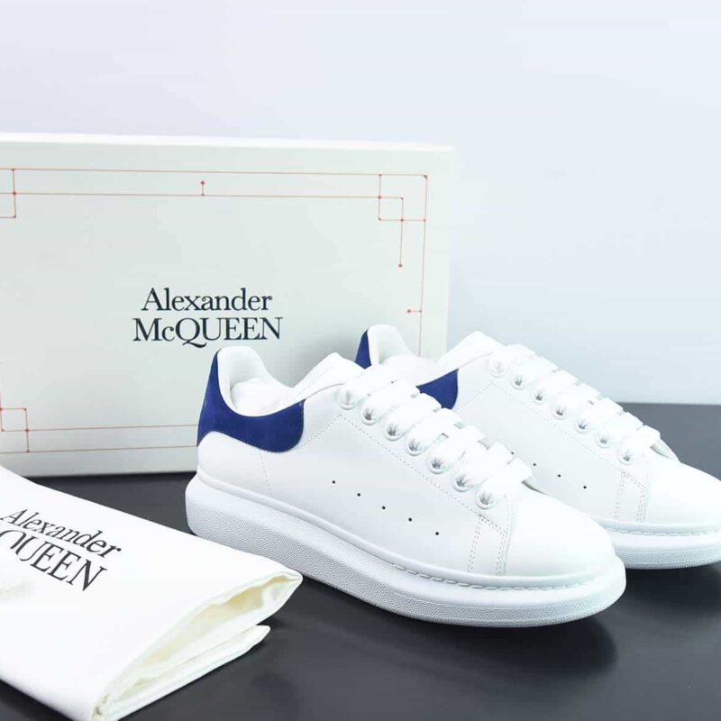 Alexander McQueen 亚历山大麦昆 深蓝低帮运动鞋