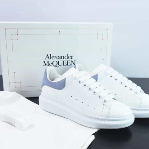 Alexander McQueen 亚历山大麦昆 浅蓝低帮运动鞋