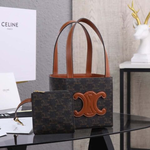 【特级品质 全钢五金】新品到货️celine 2022春夏季主打cuir Triomphe 最新款凯旋门cube立方体手袋款号搜：199202