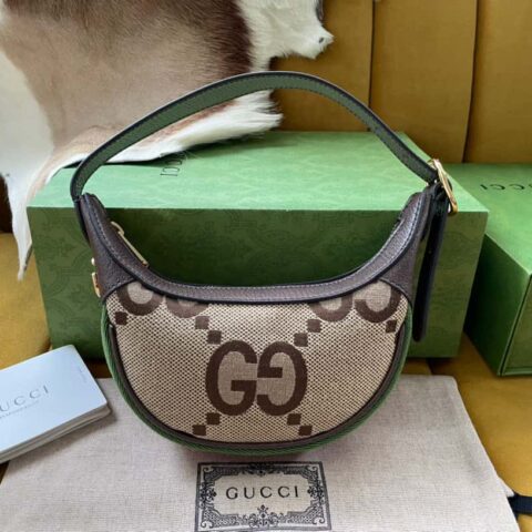 【原厂皮】gucci658551Ophidia系列饺子包