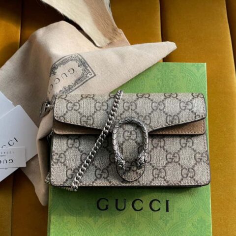 【原厂皮】Gucci476432Dionysus Super Mini 酒神包