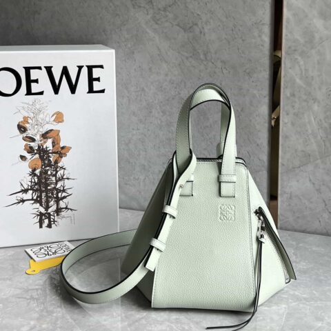 LOEWE 2023新款Hammock bag吊床包 0682灰绿色