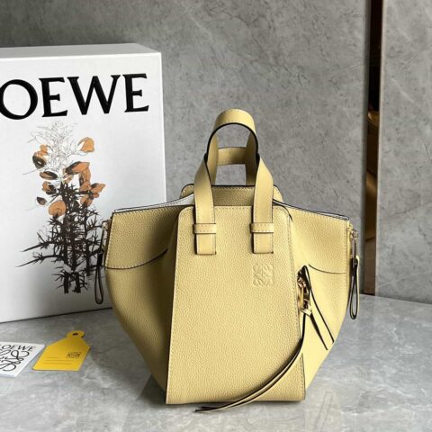 LOEWE 2023新款Hammock bag吊床包 0682黄色