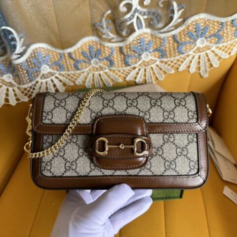 Gucci Horsebit 1955系列迷你手袋 752002 92TCG 8563