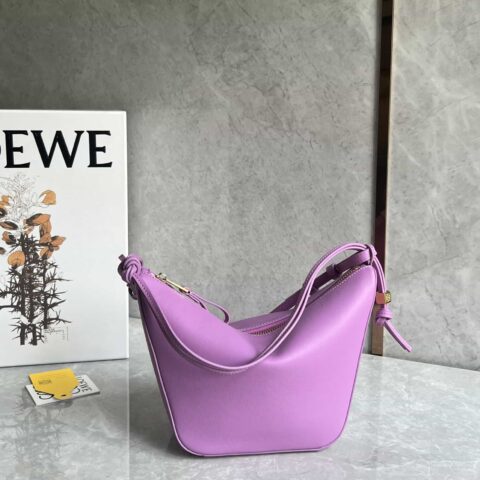 LOEWE 新版型hammock吊床腋下包 0687紫色