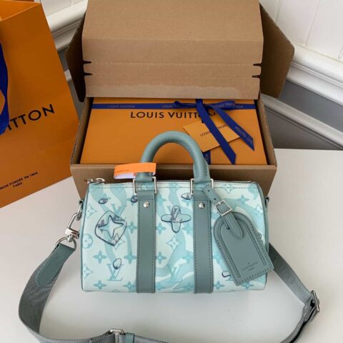 LV M22527 Keepall Bandoulière 25