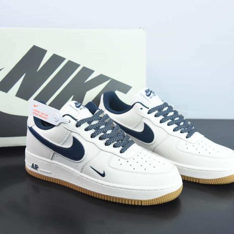 NIke Air Force 1 '07 Low “米深蓝满天星”空军一号 低帮 运动鞋 休闲鞋 货号：HD1689-104