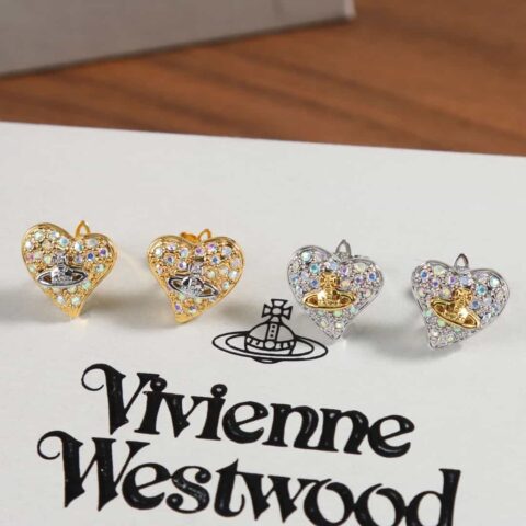 新款☑️ Vivienne Westwood西太后土星爱心桃心耳钉耳环