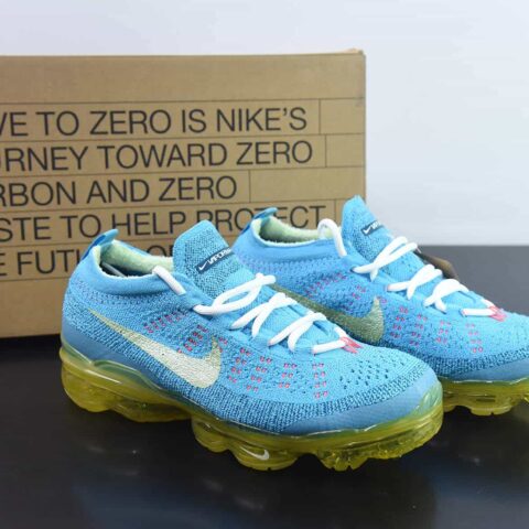NK Air VaporMax 2023 Flyknit FK"Black Sail"2023款大气垫系列低帮针织休闲运动全掌气垫慢跑鞋 货号：DV1678 400