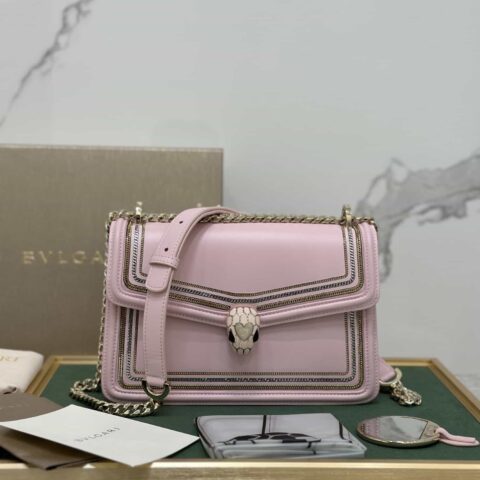 【Bvlgari】宝格丽专柜全新“Serpenti Diamond Blast链条包型号:288656