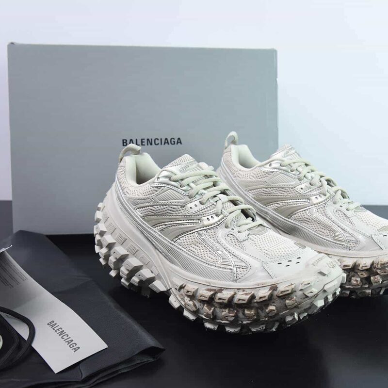 BALENCIAGA Defender Rubber Platform Sneakers卫士系列低帮坦克巴黎世家轮胎做旧 脏脏鞋