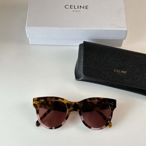 CELINE赛琳双拼板材男女通用太阳眼镜