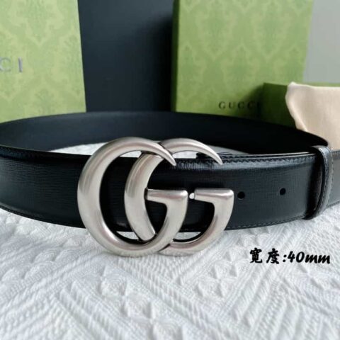 Gucci古驰   进口牛皮纹理带2.0/3.0/4.0
