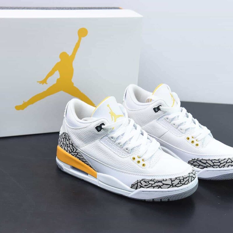 Air Jordan 3 Retro "Laser Orange" AJ3 乔3激光橙 头层 CK9246-108