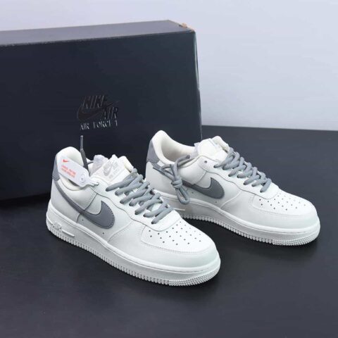 Nike Air Force 1 Low '07 低帮空军一号休闲板鞋米灰货号：CQ5059-222
