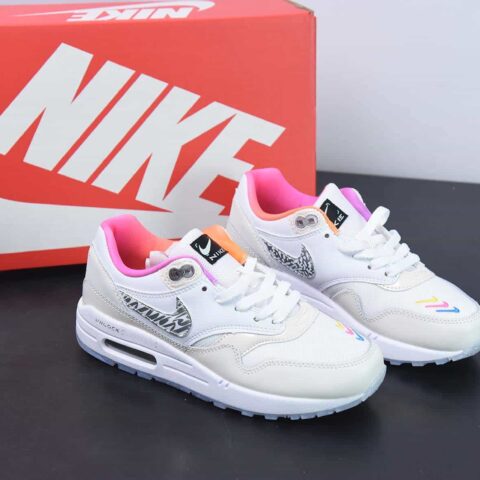 Nike Air Max 1 PRM公司级版本 复古休闲跑步鞋  货号：FN0608 101