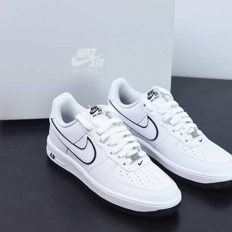 Nike Air Force 1 Low 白黑 空军一号低帮运动休闲板鞋货号：DV0788-103