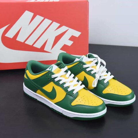 NK Dunk sb Low 外贸特供 巴西黄绿货号 CU1727-700