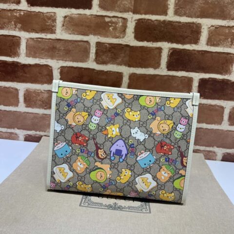 GUCCI古驰动物印花洗漱包736753