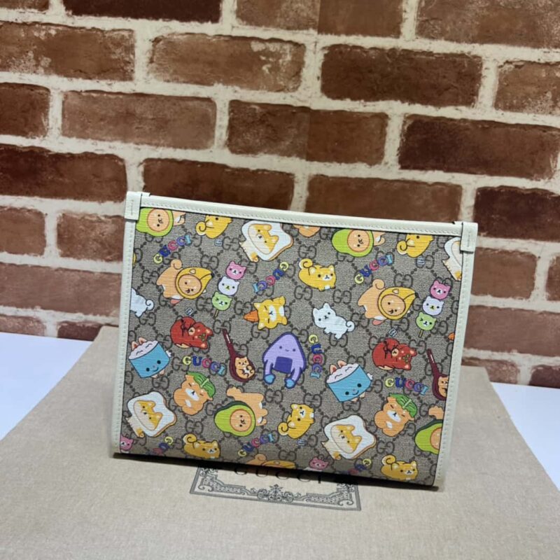 GUCCI古驰动物印花洗漱包736753