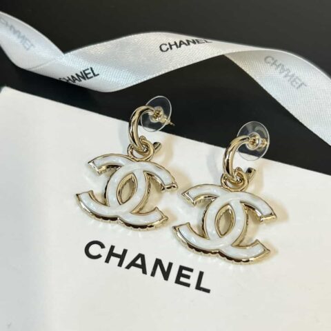 新款☑️CHANEL香奈儿c2双c耳钉耳环