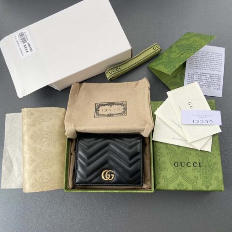 GUCCI GG Marmont系列卡包 466492 DTD1T 1000