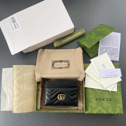 GUCCI GG Marmont系列卡片夹 443127 DTD1T 1000