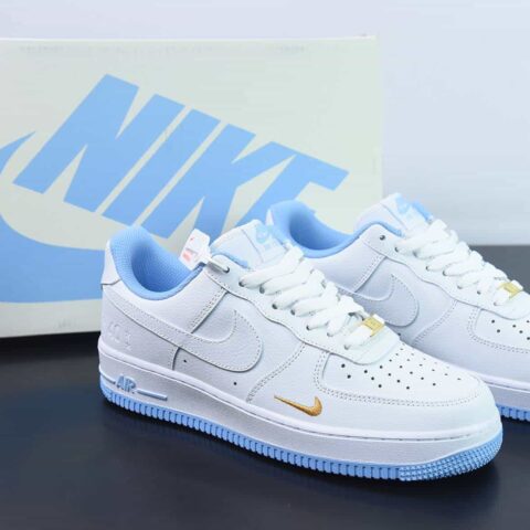 Nike Air Force 1 AF1 空军一号/低帮 白蓝 刺绣 40周年纪念版 货号：DD1225-003