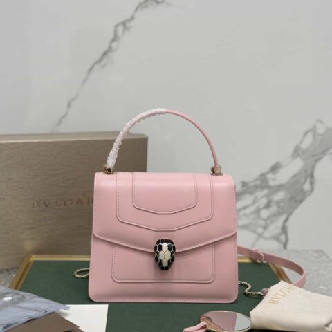 【Bvlgari 】宝格丽专柜热卖款 Serpenti Forever 手腕款风琴包款号:38329