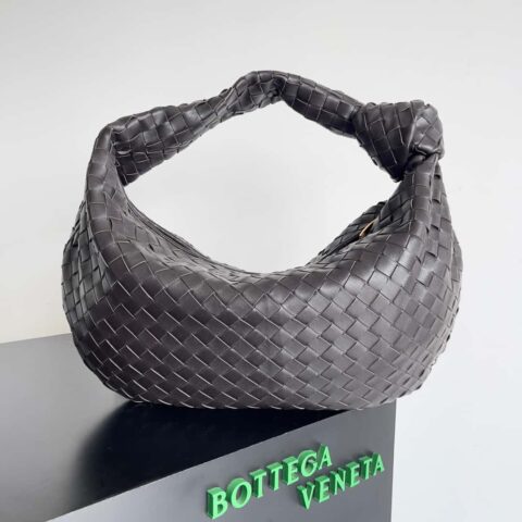 Bottega Veneta  Jodie Bag 款号#600261 大号巧克力棕色