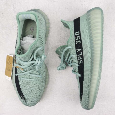 椰子 350 V2 翡翠绿运动鞋  货号：HQ2060 AD Yeezy Boost 350 V2