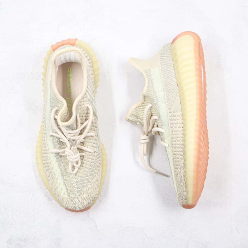 椰子350 V2 灰珍珠 天使运动鞋
