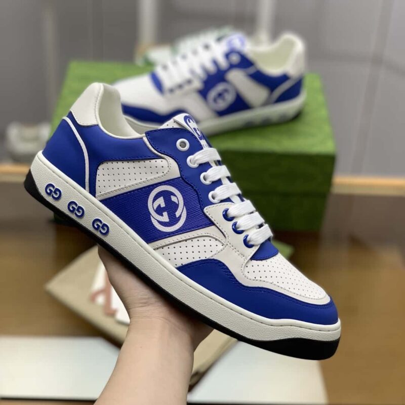 Gucci古驰   采用黑色牛皮男款休闲鞋