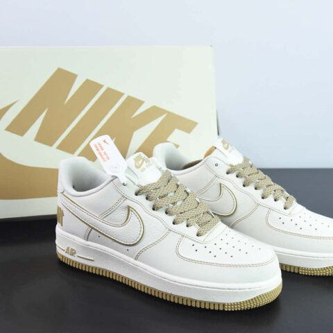 Nike Air Force 1 Low 沙漠黄 空军一号低帮运动休闲板鞋 货号UT2022-028