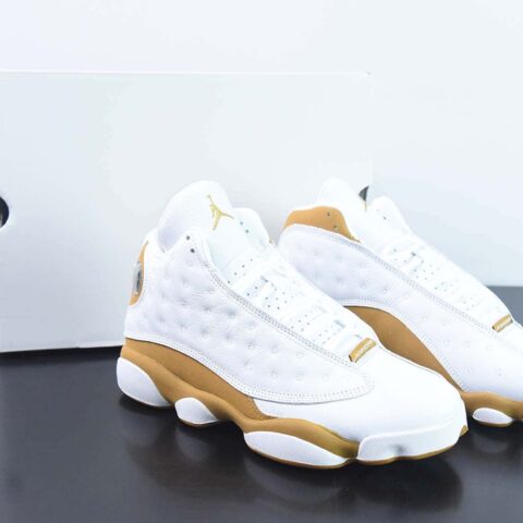 Air Jordan AJ13 Retro 小麦白棕运动鞋 货号：414571-171