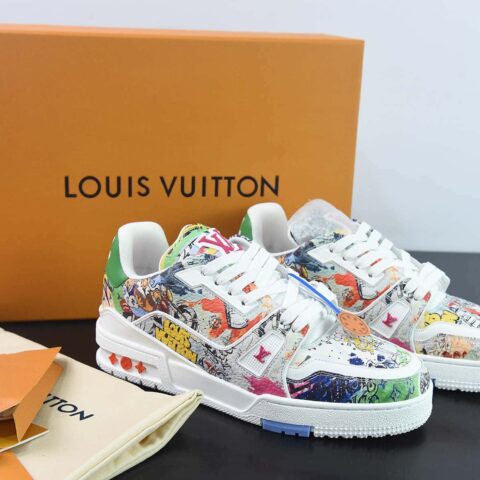 LV路易威登Louis Vuitton Trainer Sneaker Low 低帮复古休闲运动文化百搭篮球板鞋