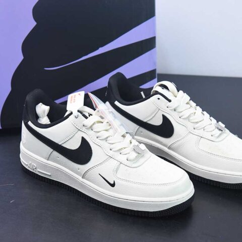 Nike Air Force 1 Low 07 BAPE拼接米白黑低帮运动鞋BS9055 746